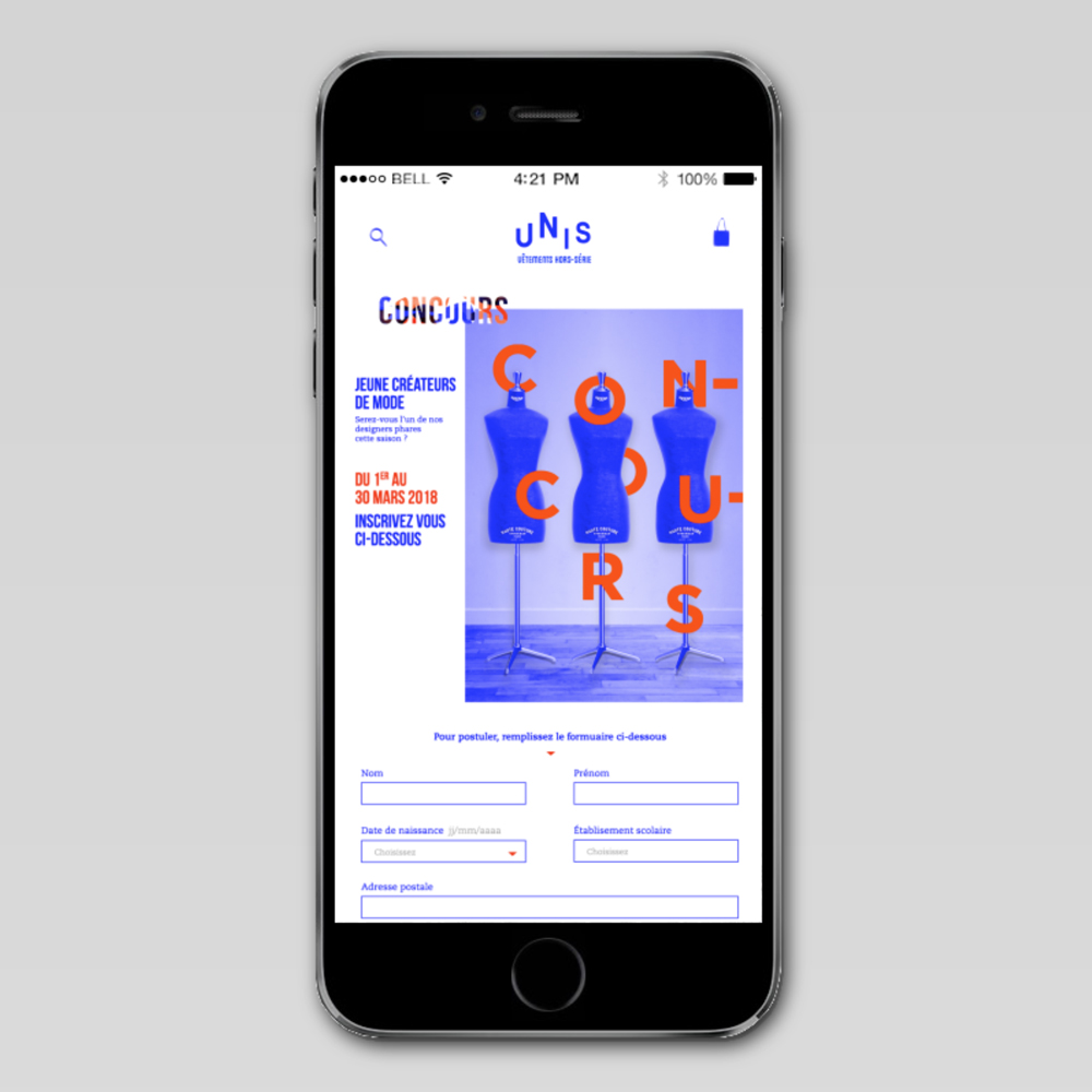 App Concours